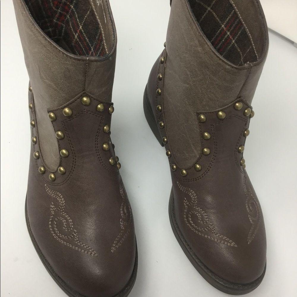 Yellow Box Faux Leather Boots